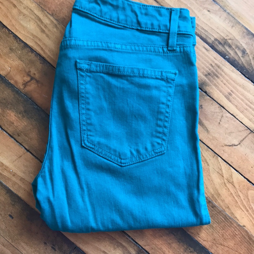 Dark Teal Skinny Jeans